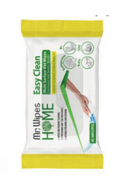Farmasi MR. WIPES EASY CLEAN TEMİZLEME MENDİLİ LİMON KOKULU 40 adet