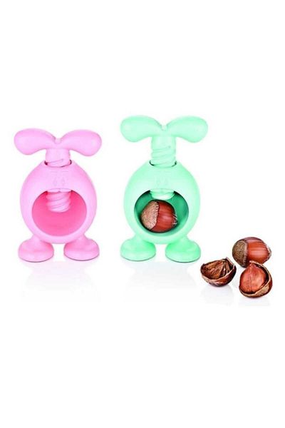 ÇELİK GRUP CUTE RABBIT DESIGNED SCREW-PROOF HAZELNUT BREAKER (COLOR WILL BE SHIPPED FROM STOCK CASE)