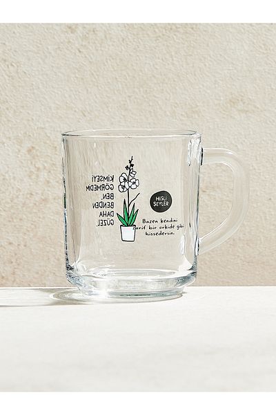 Paşabahçe I Didn'T See Anyone Mug Handmade