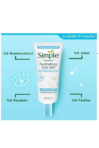Simple 25 ml Moisturizing Eye Cream
