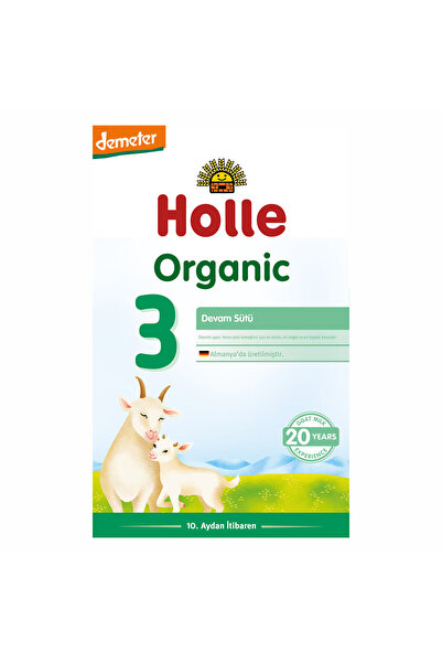 Holle 3 Organik Keçi Sütü Devam Formülü 400 gr 12+ Ay NO COLOR 3