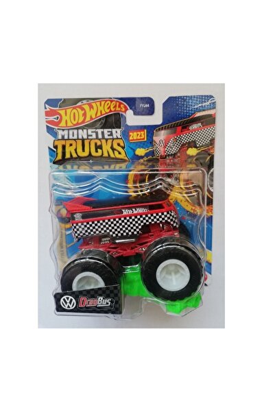 HOT WHEELS Monster Trucks Fyj44 Drag Bus Özel Seri Koleksiyonluk Metal Araba