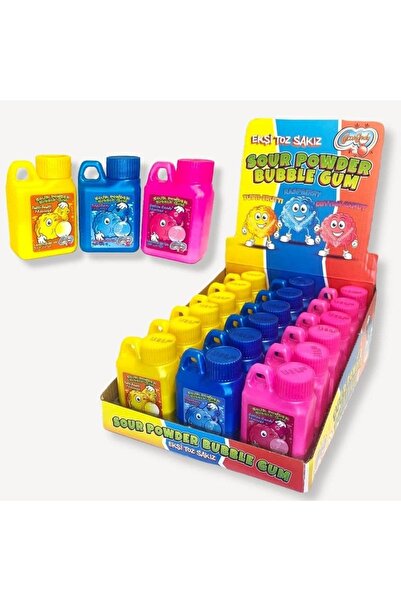 candyking Sour Powder Bubble Gum Ekşili Toz Sakız X 3 Adet