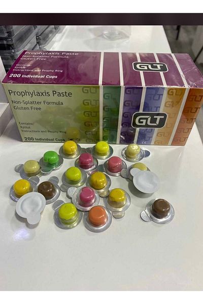 GLT معجون أسنان للاستعمال مرة واحدة 10 فواكه