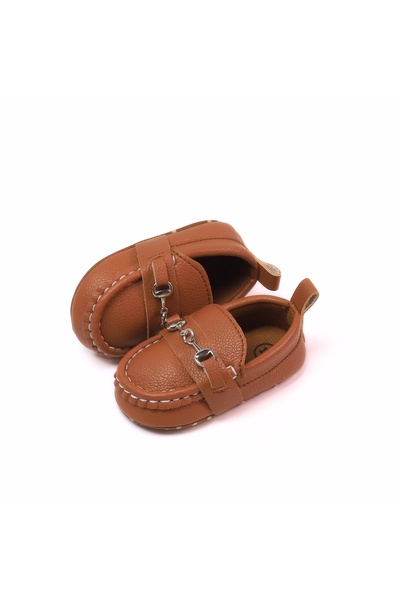 Choice حذاء لوفر كاجوال سهل الارتداء منخفض للأولاد الصغار، حذاء مسطح خفيف الو...