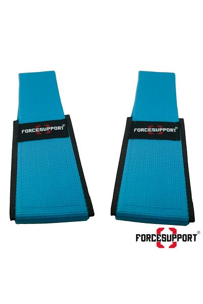Force Supports Padded Lifting Straps - Weight Lifting Strap (2 PCS)