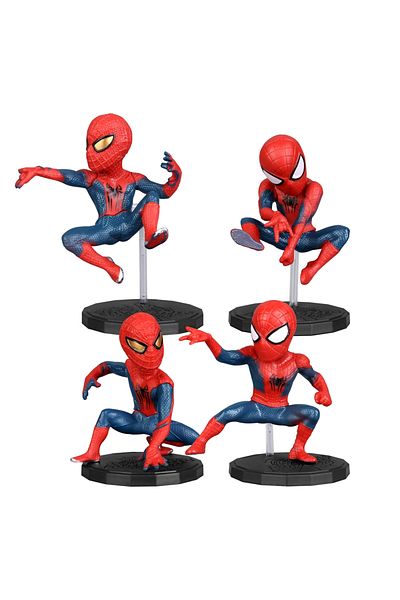 Disney Disney Movie Superhero Spider 4pcs/Set 6-8cm Action Figure Anime Decoration Collection Figurine M...