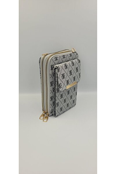 KIRASE Жіночий якісний сумочка-гаманець з 3 відділеннями та перехресним ременем