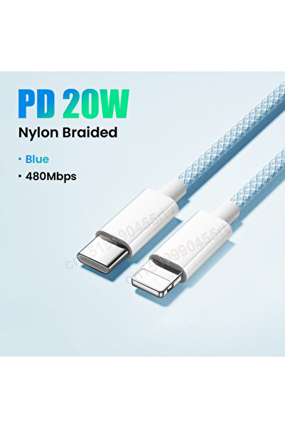 Choice USB C 1m Cable for iPhone 14 13 12 Pro Max PD 20W Fast Charging C Cable for iPhone 12 Mini Pro M...