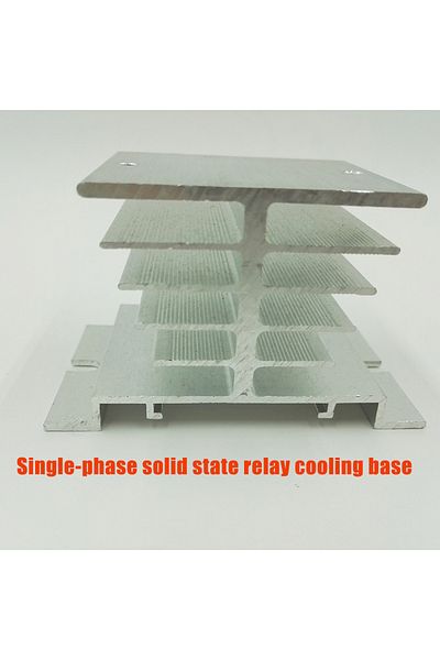 lefavor Single-phase aluminum solid state relay Heat sink radiator  cooling base solid special heat dissi...