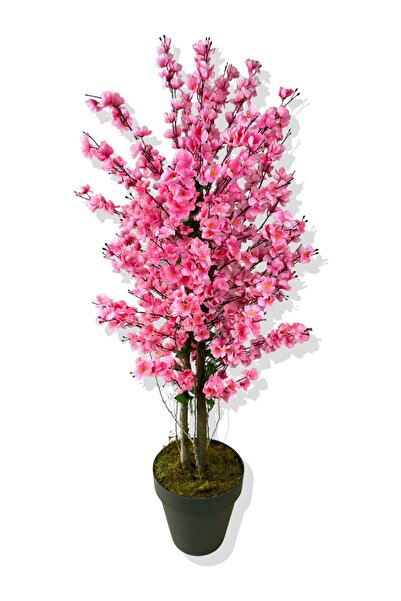 Cihan Çiçekçilik Cihancicekcilik Yapay Pembe Bahar Dalı Ağacı 140 Cm Boy