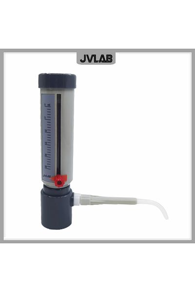 Choice Lab Bottle Top Dispenser Economic Semi-automatic Liquid Dispenser Sleeve Type 5-25 ml Adjustable ...
