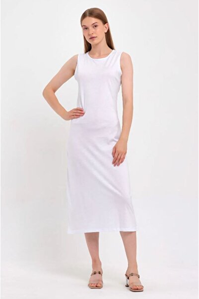 Ramior Zero sleeve long dress lining cotton petticoat