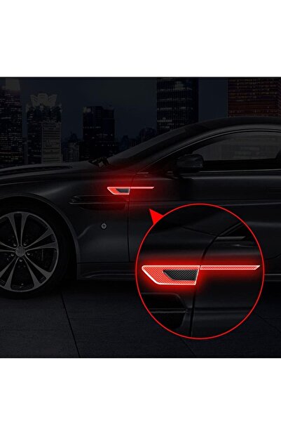 GARDENAUTO Auto Sticker Reflective Side Door Fender Venti Reflective Pasting Auto Accessory