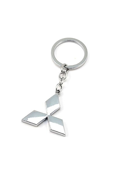 GARDENAUTO سلسلة مفاتيح معدنية ثلاثية الأبعاد للسيارات من ميتسوبيشي كولت - سل...