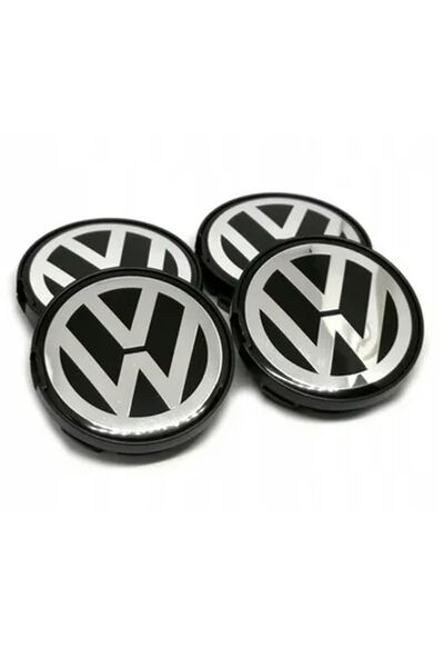 GARDENAUTO Volkswagen Polo 6n 1999-2004 Jant Göbeği 50-55mm Göbek Arması 4 Ad...