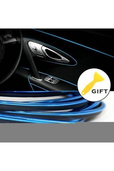 GARDENAUTO Blue 5 Meters In-Car Strip Chest Wick Torpedo Wick Trim Strip