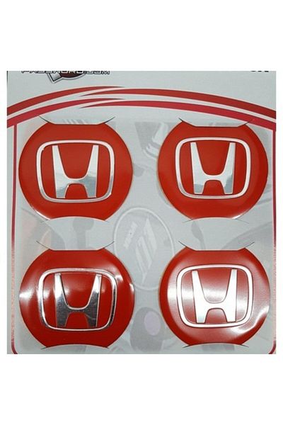 DURU DORUK Wheel Hub Rigging Honda Aluminum 60mmSet of 4 Red