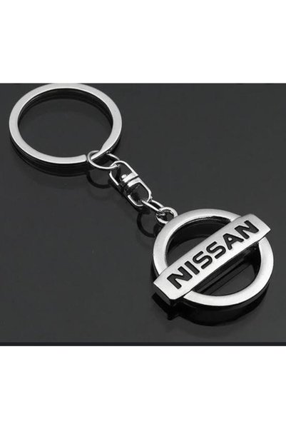 3D Nissan Oto  Uyumlu Anahtarlık Krom Kaplama