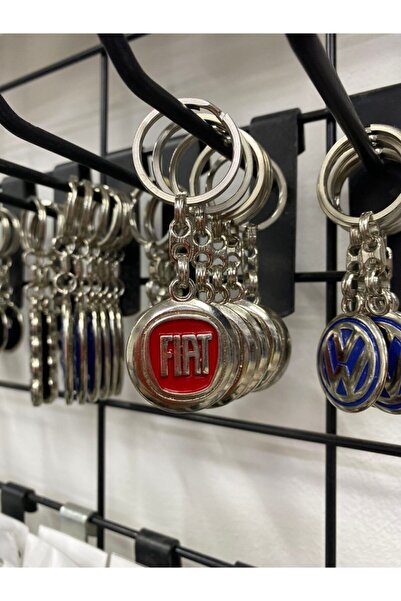 ESEN OTO فيات سلسلة المفاتيح المعدنية