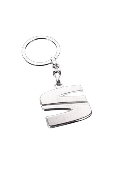 GARDENAUTO Seat Anahtarlık Metal 3d Krom Araba Anahtarlığı