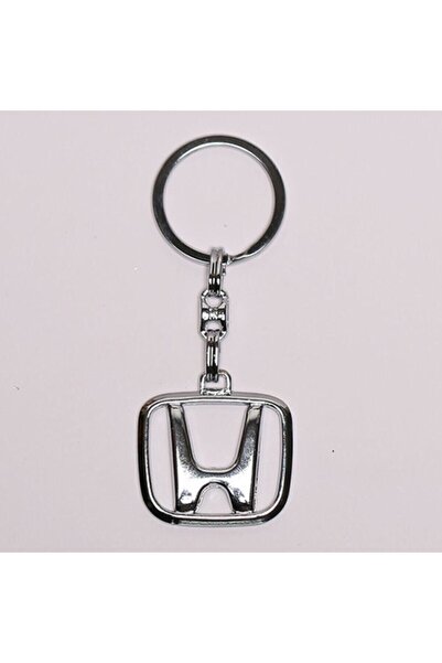 BRTSHOPPİNG سلسلة مفاتيح معدنية للسيارة هوندا