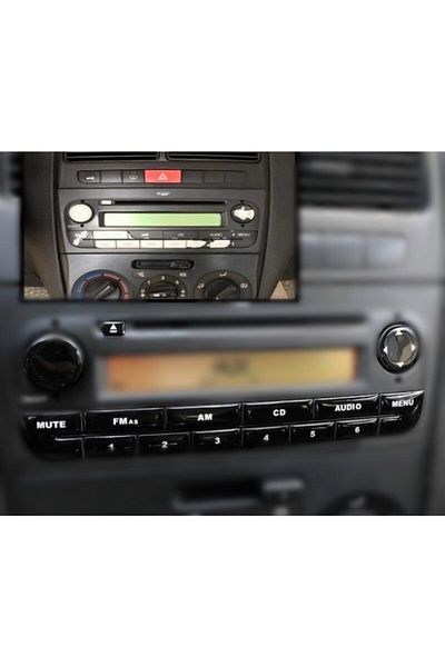 ÜRÜNBANA Fiat Linea Tape Keypad Piano Black Coated
