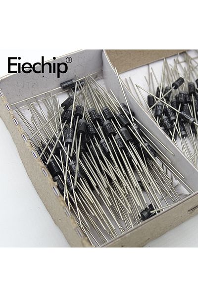 Choice 100pcs 1N4007 rectifier diode IN4007 1A 1200V DIP DO-41 Schottky diode