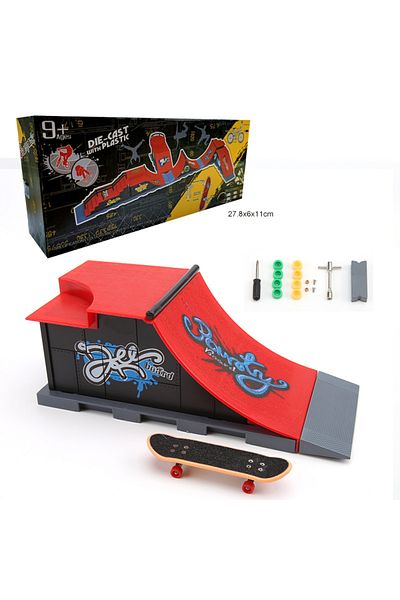 Choice Skateboard Ramp , Fingerboard Half Pipe Ramp, Mini Skateboards for Fingers, Finger Skateboards Ki...