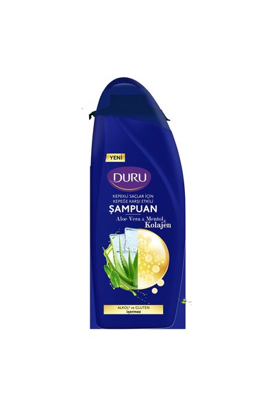 Duru Şampuan Kolajen & Aloevera & Mentol 500Ml