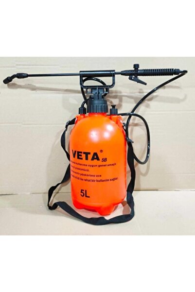 Veta 5lt Basınçlı El Pülverizatörü Bahçe Ilaçlama Pompası dezenfektan Ilaçlama Pompası