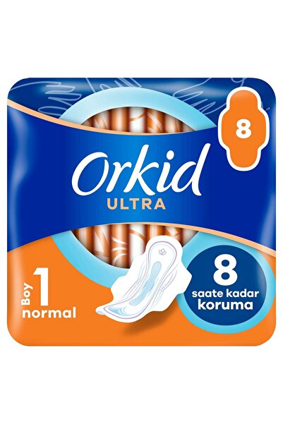 Orkid Ultra Extra Hijyenik Ped Normal Tekli Paket 8'li