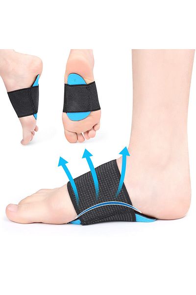 Choice 2Pcs EVA Flat Feet Arch Support Orthopedic Insoles Pads For Shoes Men Women Foot Valgus Sports In...