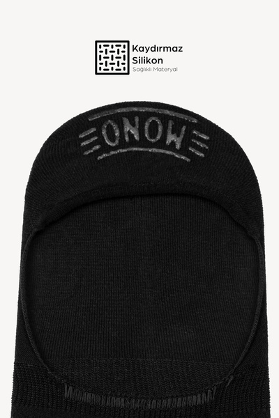 Mono Socks Bambu Kumaş 6'lı Babet Çorap