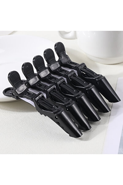 Choice 5 Pcs/Lot Alligator Hair Clips Hairdressing Plastic Clamps Professiona...