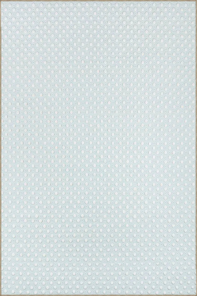 Rugs Modern Halı Covor decorativ cu motiv de puncte albastre deschise și covo...