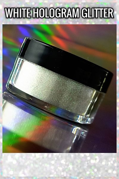 PRO 10 PRO ON Spanish White Holographic Glitter
