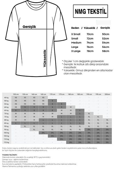 NMG TEKSTİL Λευκό μπλουζάκι Unisex με στάμπα από βαμβακερό ελάφι