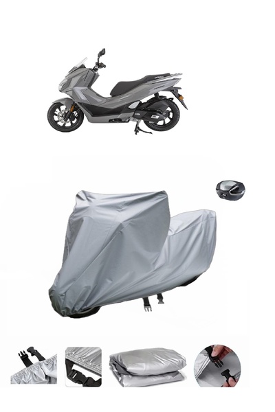 wovex Mondial 125 Strada Waterproof Motorcycle Tarpaulin Backpack Compatible