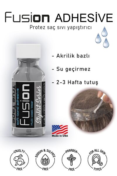True Tape Fusion Sıvı Protez Saç Yapıştırıcısı 20ml