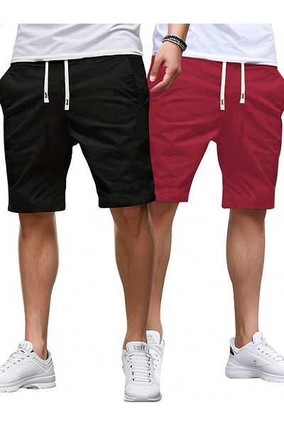 EYAX MODA Unisex ίσιο σορτς - Άνετο και κομψό σχέδιο