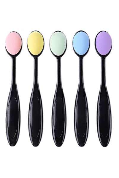 Mona Craftist Saplı Mürekkep Karıştırma Süngeri Scrapbook Kaşık Sünger Saplı Sünger 1 Adet Renkli