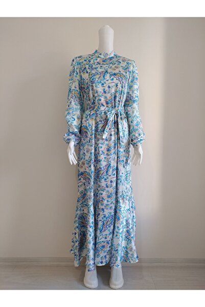 Nihle Yoryo Saten Elbise