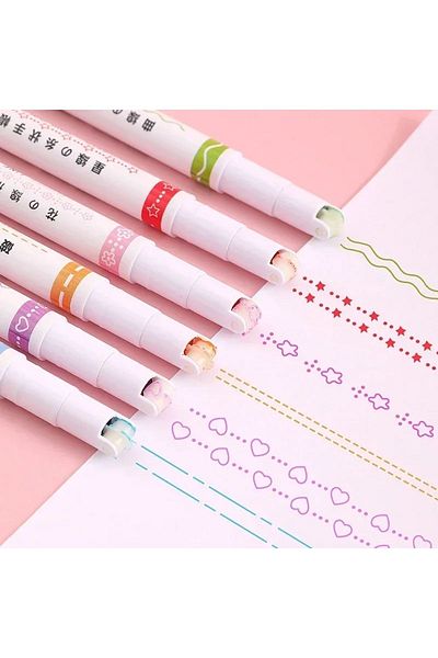 TAROS KIRTASİYE Fancy Serit Pattern Pen Set