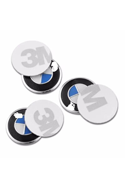 EBG İSTANBUL Bmw Metal Logo Amblem Arma 3m Yapışkanlı 2 Adet 11mm (ANAHTARLIK...