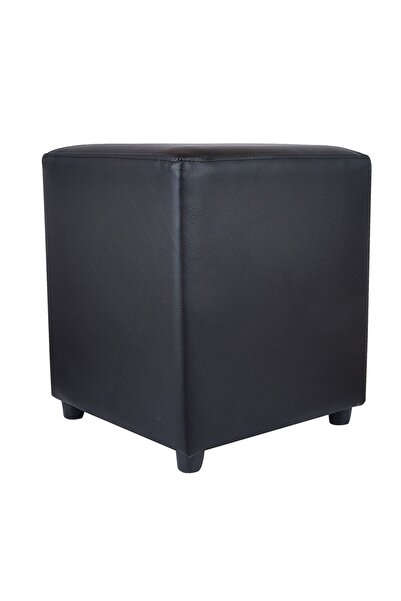 PUFFRS Mr.dans Store Deri Puf Koltuk Tabure Kare