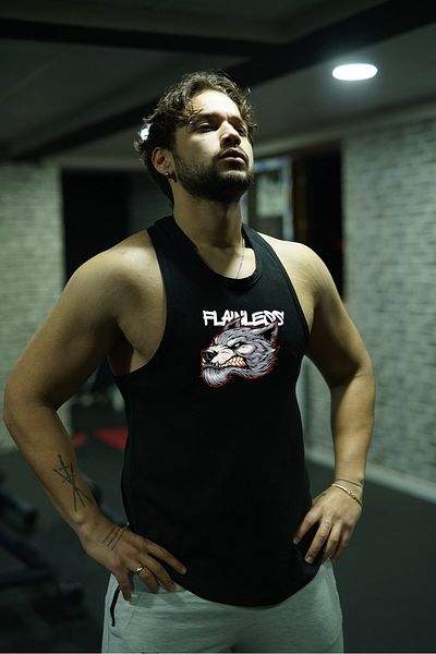 Oxlade OxLADEMan® - F L A W L E S S Sports Undershirt, Sleeveless Quality 100% Cotton