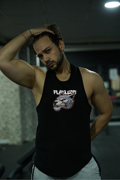 Oxlade OxLADEMan® - F L A W L E S S Sports Undershirt, Sleeveless Quality 100% Cotton