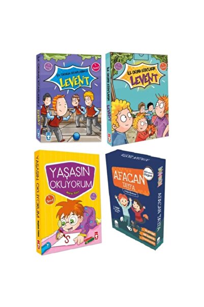 Timaş Çocuk Ilk Okuma Kitapları 1. Sınıflar Için 4 Set 40 Kitap Set - Levent ...