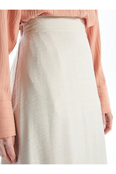 LC Waikiki Női egyenes szoknya - rugalmas derék